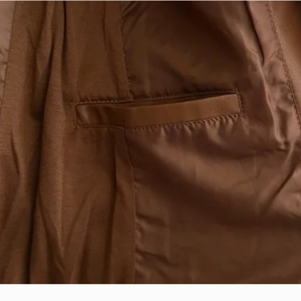 Kenneth Cole Faux Leather Jacket - Picture 3 of 3